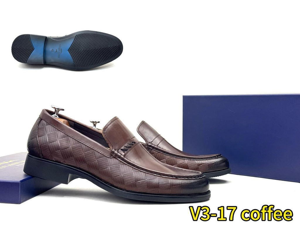 Men’s Black & Brown Official Shoes