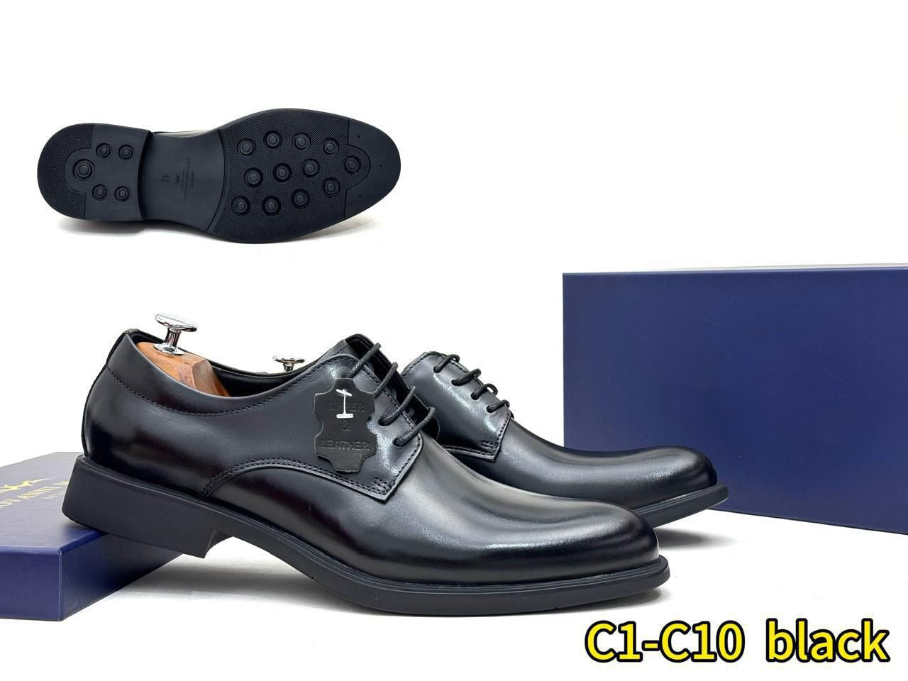 Brown Leather Shoes for Men